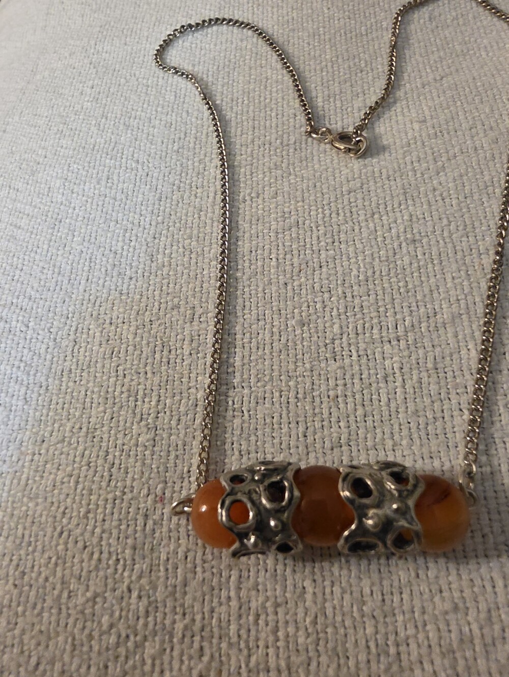 Vintage Carnelian Boho Necklace